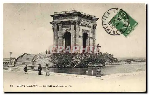 Cartes postales Chateau d&#39eau Montpellier