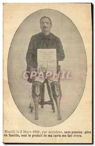 Cartes postales Mutile