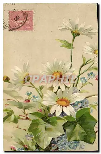 Cartes postales Fantaisie Fleurs