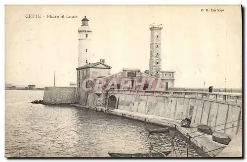 Cartes postales Phare St Louis Cette