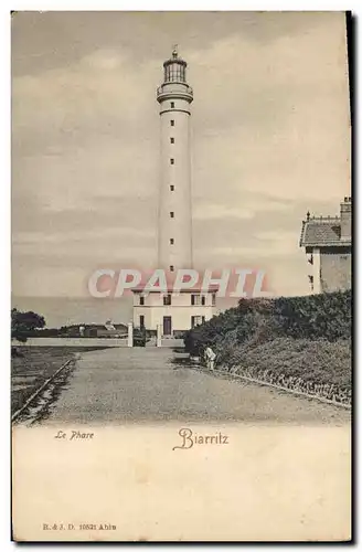 Cartes postales Phare Biarritz