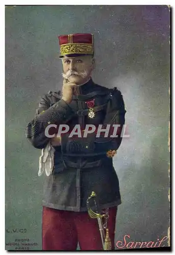 Cartes postales Militaria General Sarrail