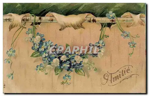 Cartes postales Fantaisie Fleurs