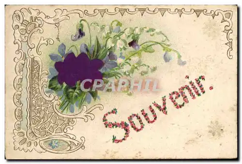 Cartes postales Fantaisie Fleurs