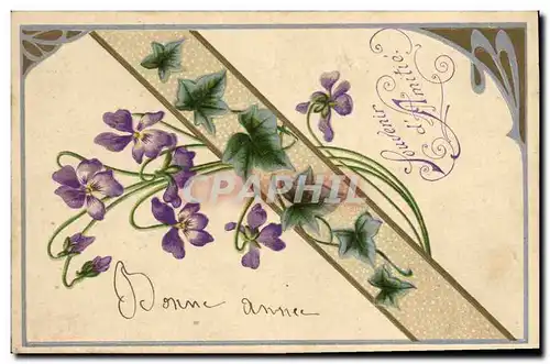 Cartes postales Fantaisie Fleurs