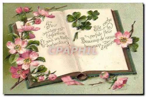 Cartes postales Fantaisie Fleurs