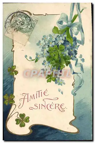 Cartes postales Fantaisie Fleurs