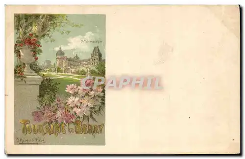Cartes postales Publicite Touraine et Bercy Illustrateur Hugo d&#39Alesi