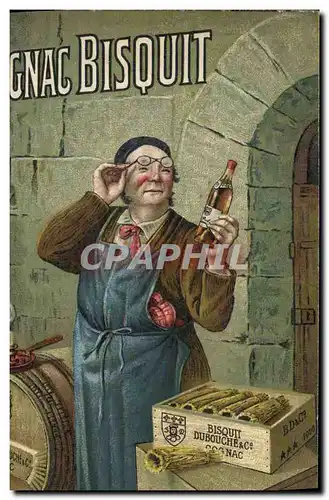 Cartes postales Publicite Cognac Bisquit Dubouche Jarnac Cognac