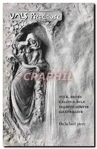 Cartes postales Publicite Vals Precieuse