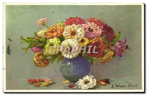 Cartes postales Fantaisie Fleurs