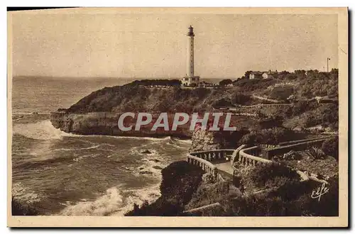 Cartes postales Phare Biarritz Les nouveaux amenagements du phare