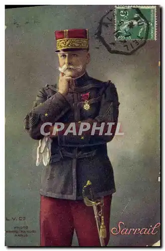 Cartes postales Militaria General SArrail