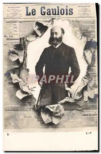 Cartes postales Journaux Journal Le Gaulois