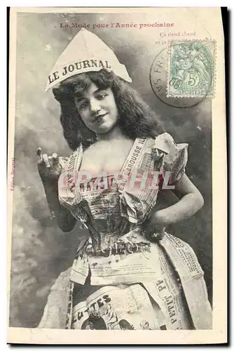 Cartes postales Journaux Journal Femme La mode pour l&#39annee prochaine