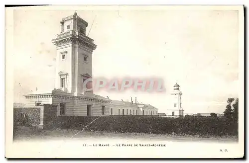 Cartes postales Phare de Ste Adresse le Havre