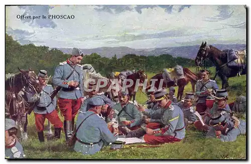 Cartes postales Militaria Une bonne partie de cartes
