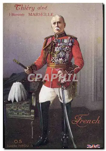 Cartes postales Militaria General French