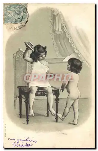 Cartes postales Fantaisie Enfants Bebes