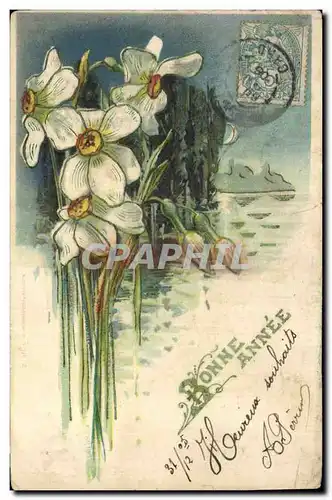 Cartes postales Fantaisie Fleurs