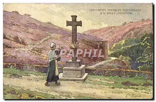 Cartes postales Publicite Belle Jardiniere Paysages