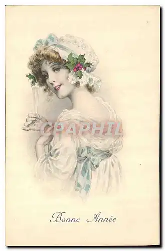 Cartes postales Fantaisie Illustrateur Femme