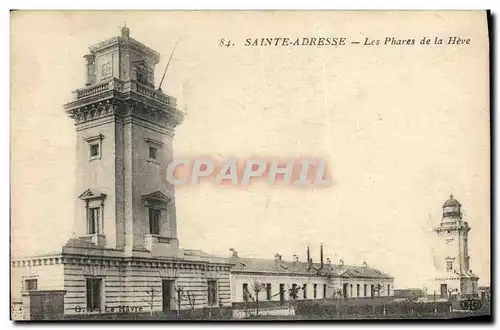 Cartes postales Phare Sainte Adresse Les phares de la Heve