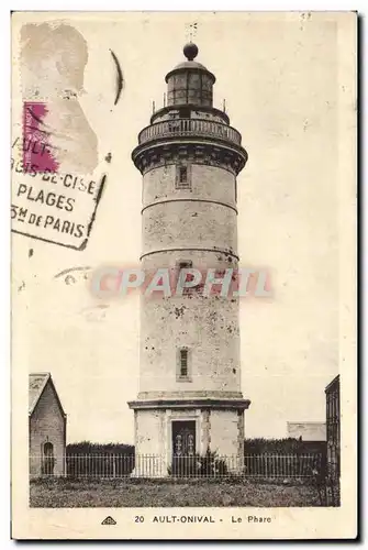 Cartes postales Phare Ault Onival