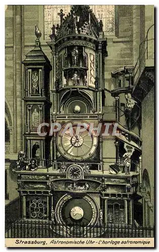 Cartes postales Horloge astronomique Strasbourg