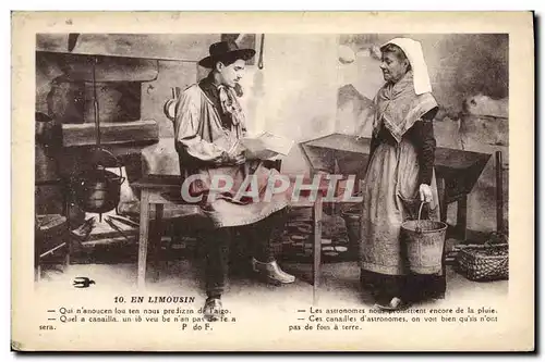 Cartes postales Folklore Limousin