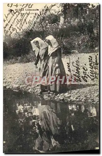 Cartes postales Folklore Limousin Notre miroir