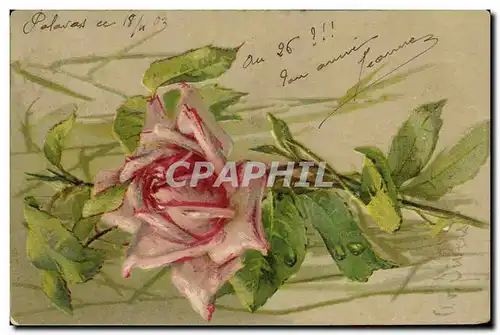 Cartes postales Fantaisie Fleurs