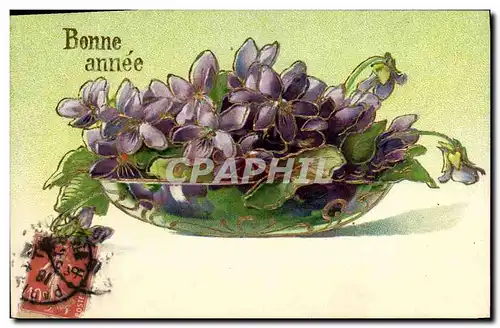 Cartes postales Fantaisie Fleurs