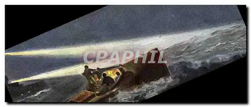Cartes postales Phare Canot Bateau
