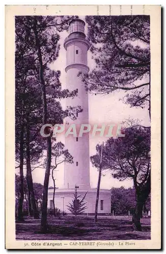 Cartes postales Phare Cap Ferret Gironde