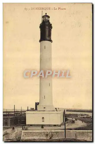 Cartes postales Phare Dunkerque