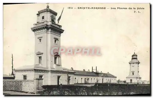 Cartes postales Phare Sainte Adresse Les phares de la Heve