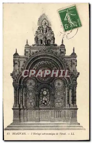 Cartes postales Horloge astronomique de Verite Beauvais