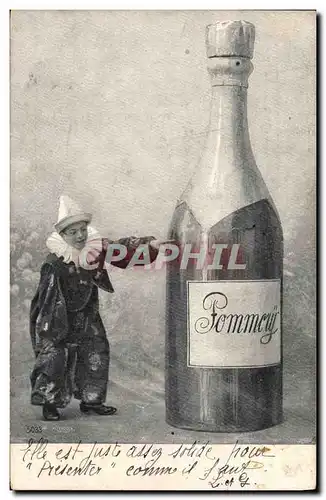 Ansichtskarte AK Clown Pommery