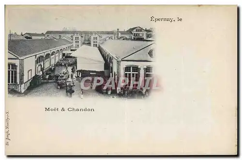 Cartes postales Champagne Moet & Chandon Epernay