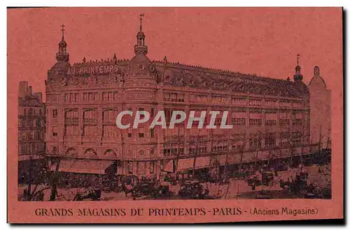 Cartes postales Publicite Grands Magasins du Printemps Paris