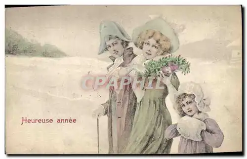 Cartes postales Fantaisie Femme Enfant