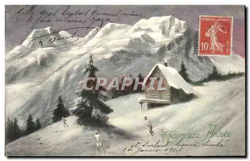 Cartes postales Fantaisie Heureuse annee