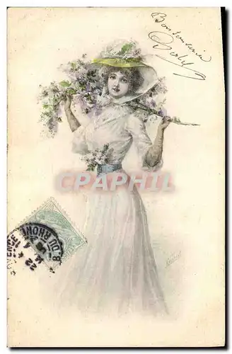 Cartes postales Fantaisie Femme