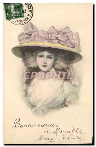 Cartes postales Fantaisie Femme