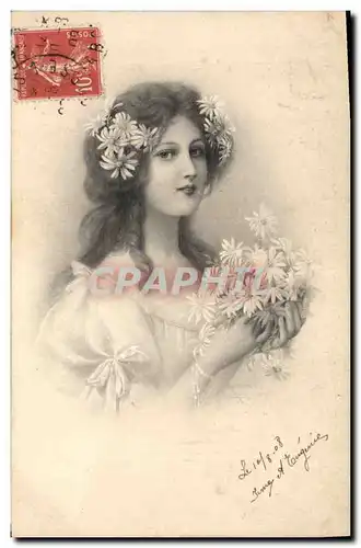 Cartes postales Fantaisie Femme