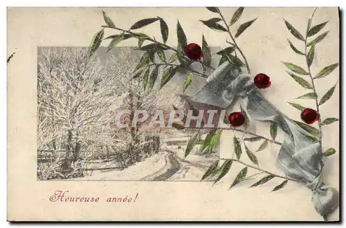 Cartes postales Fantaisie Heureuse annee