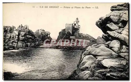 Cartes postales Phare Ile de Brehat Pointe et Phare du Paon