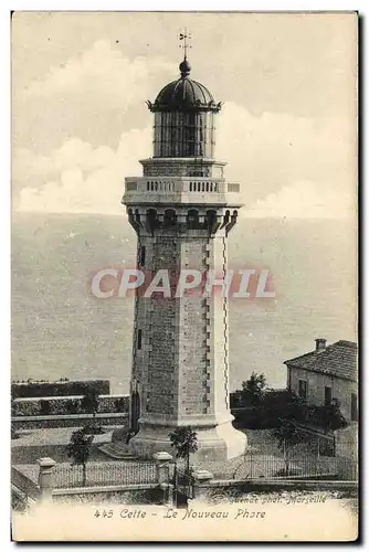 Cartes postales Phare Cette le nouveau Phare