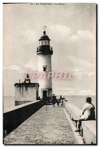 Cartes postales Phare Le Treport
